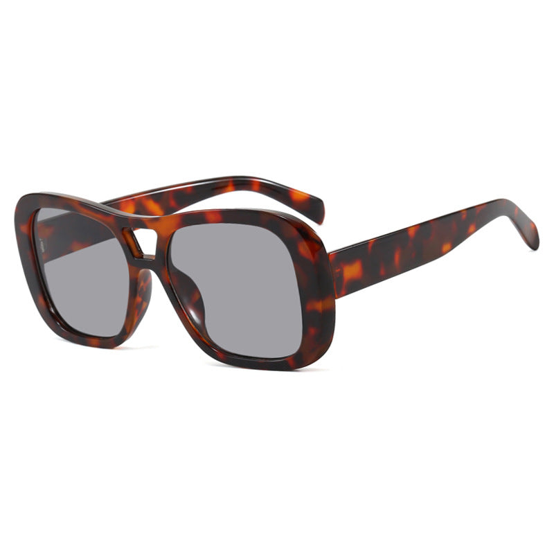 Large Frame Double Beam Sunglasses Sunglasses Personalized Sunglasses