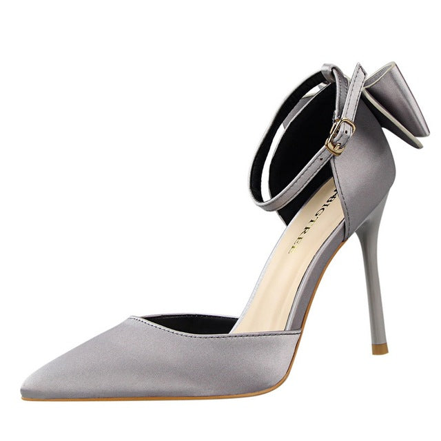 Korean Style Sweet Stiletto High Heel Women's Shoes