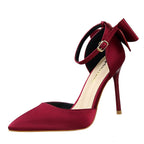 Korean Style Sweet Stiletto High Heel Women's Shoes