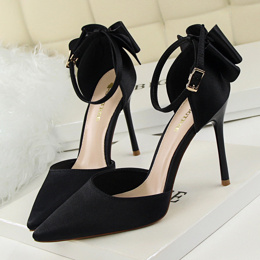 Korean Style Sweet Stiletto High Heel Women's Shoes