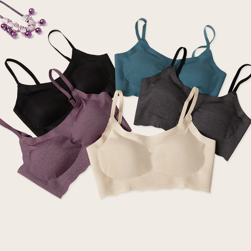 Seamless Wireless Backless Bra for Comfort and Style