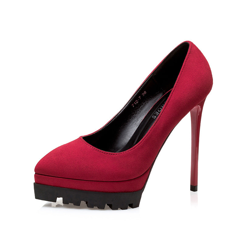 Korean Style Sexy Stiletto Heel Women's Pumps