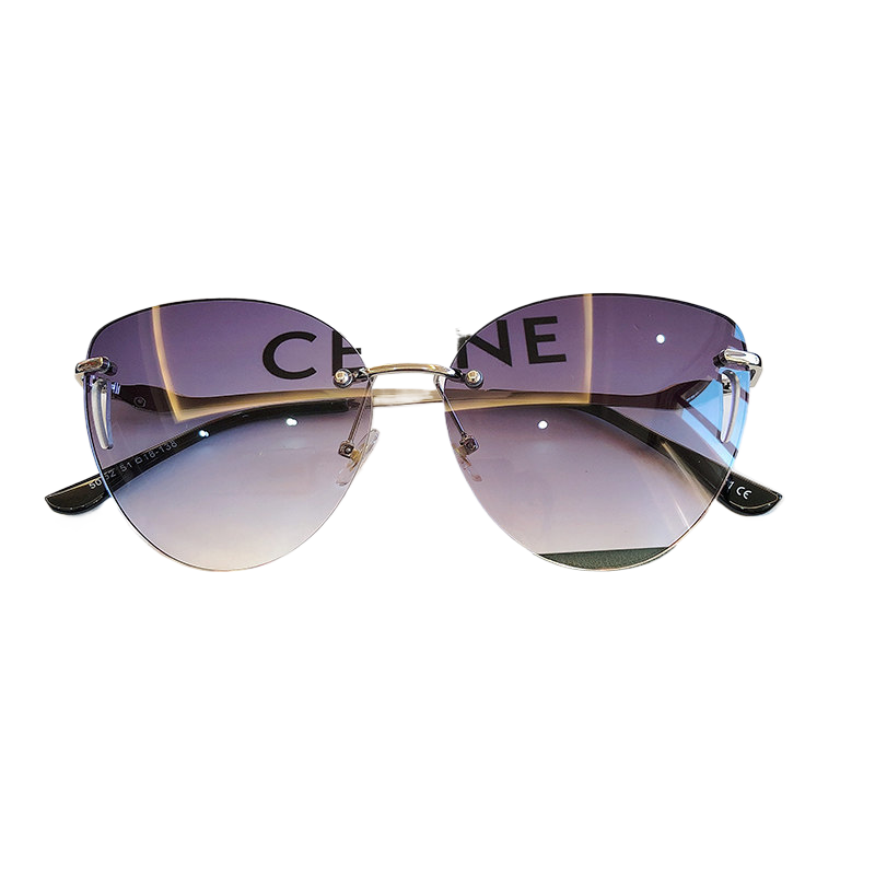 Frameless UV Protection Women Sunglasses