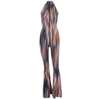 Fashionable Printed Jumpsuit with Halter Neck