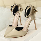 Korean Style Sweet Stiletto High Heel Women's Shoes