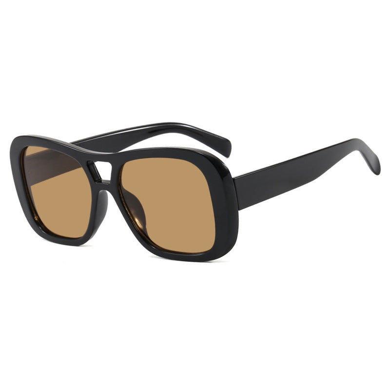 Large Frame Double Beam Sunglasses Sunglasses Personalized Sunglasses