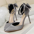 Korean Style Sweet Stiletto High Heel Women's Shoes