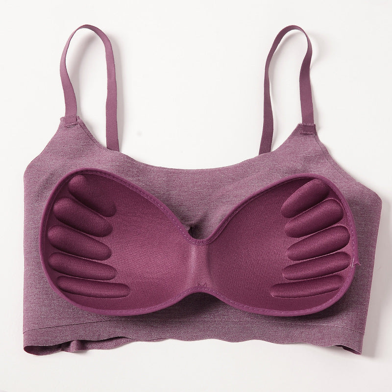 Seamless Wireless Backless Bra for Comfort and Style