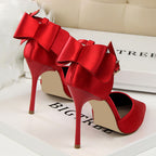 Korean Style Sweet Stiletto High Heel Women's Shoes