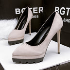 Korean Style Sexy Stiletto Heel Women's Pumps