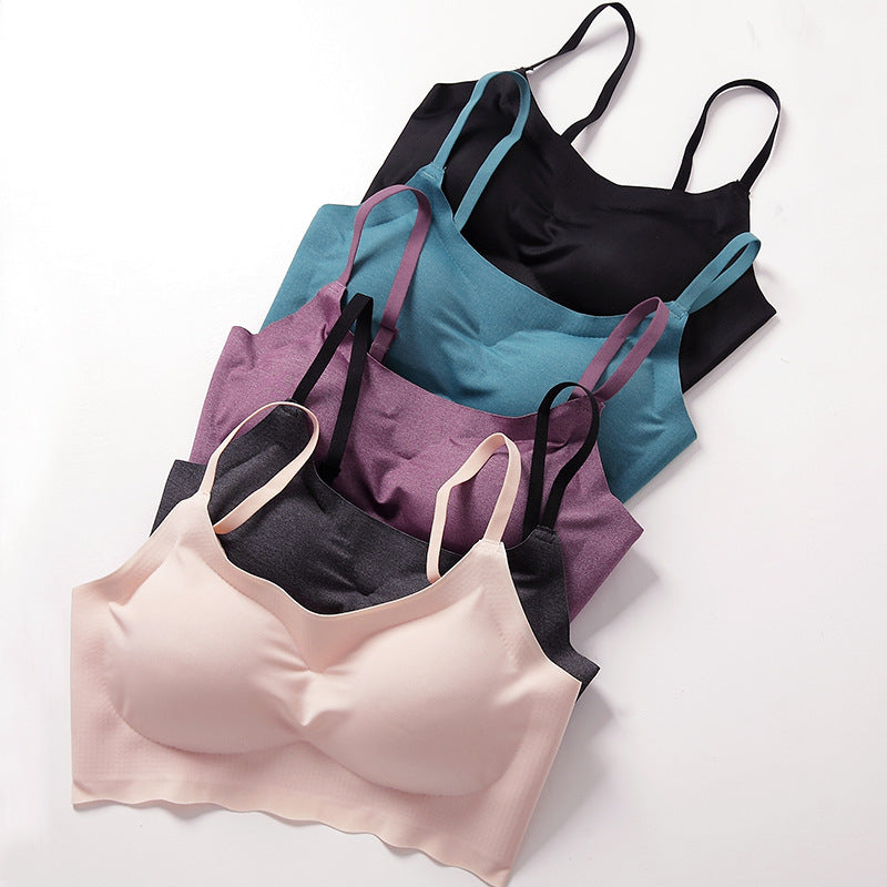 Seamless Wireless Backless Bra for Comfort and Style
