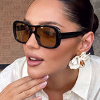 Large Frame Double Beam Sunglasses Sunglasses Personalized Sunglasses