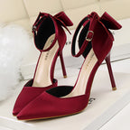 Korean Style Sweet Stiletto High Heel Women's Shoes