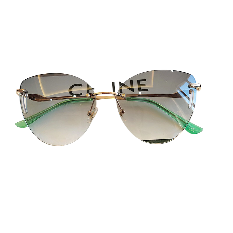 Frameless UV Protection Women Sunglasses
